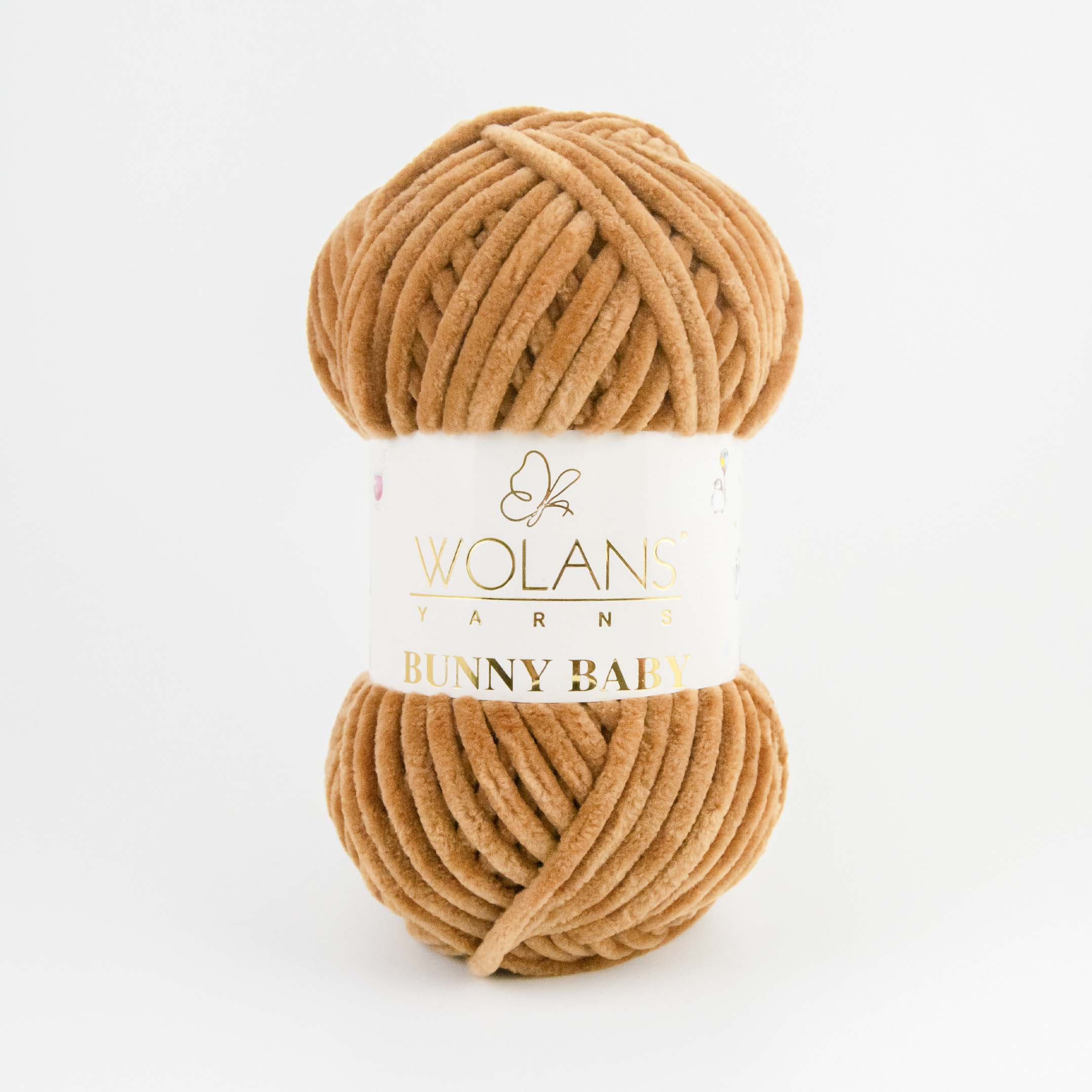 Bunny Baby Wolans fir pufos catifea MARO 19