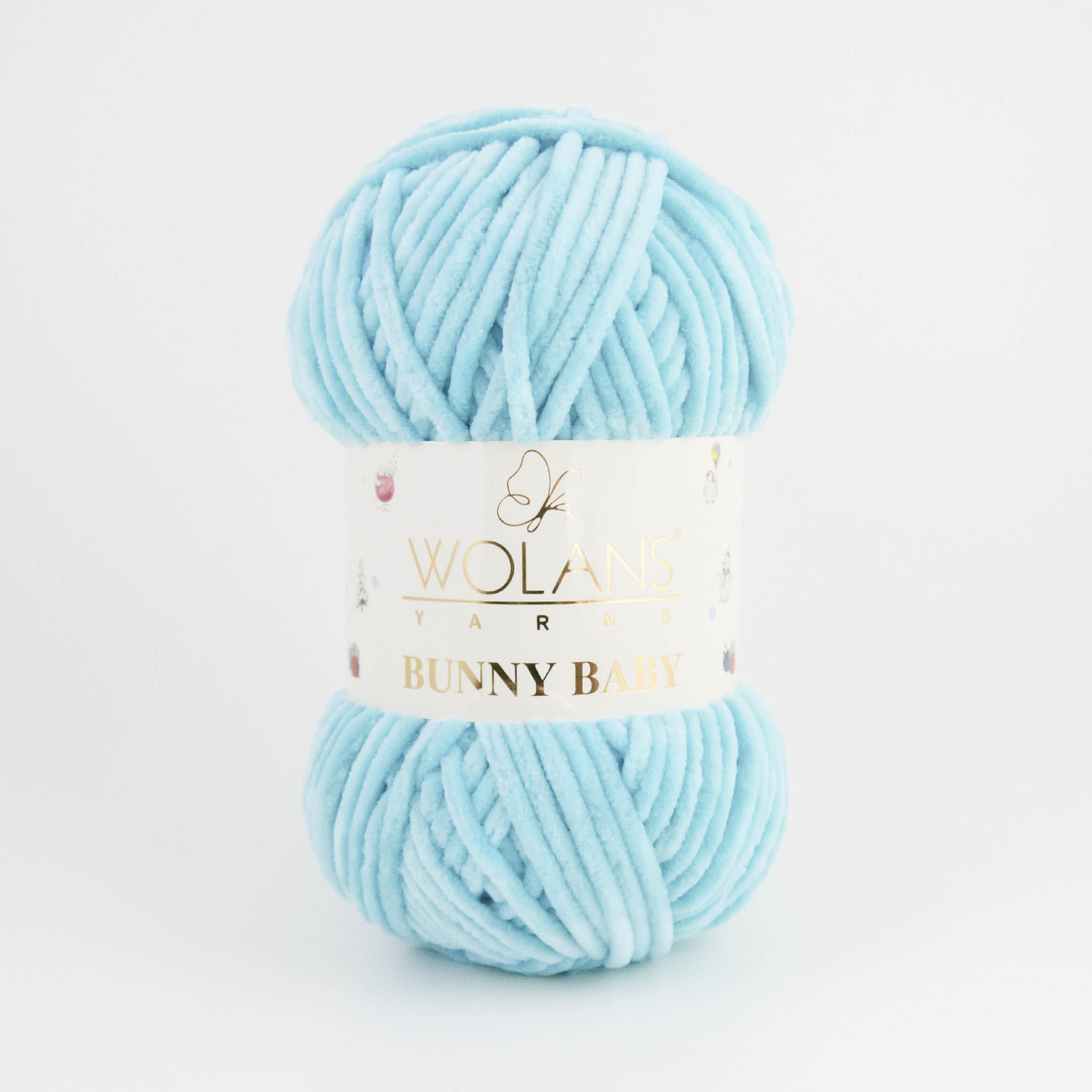 Bunny Baby Wolans fir pufos catifea TURCOAZ 13