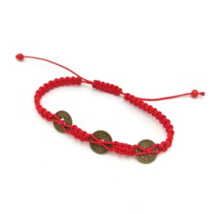 Bratara feng shui cu banuti chinezesti
