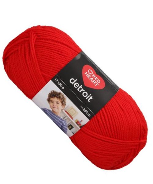 Detroit acril rosu