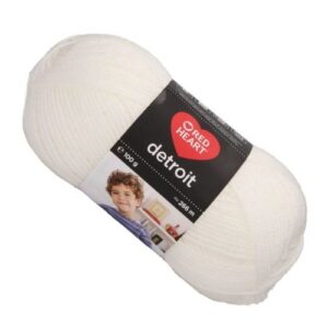 Detroit Red Heart fir acril alb 208