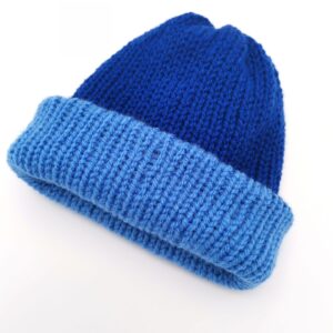 Caciula dubla, simpla, 2 culori