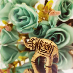 Elefant din bronz - feng shui - statueta
