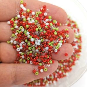 Margele de nisip mix multicolor cod M3 2 mm