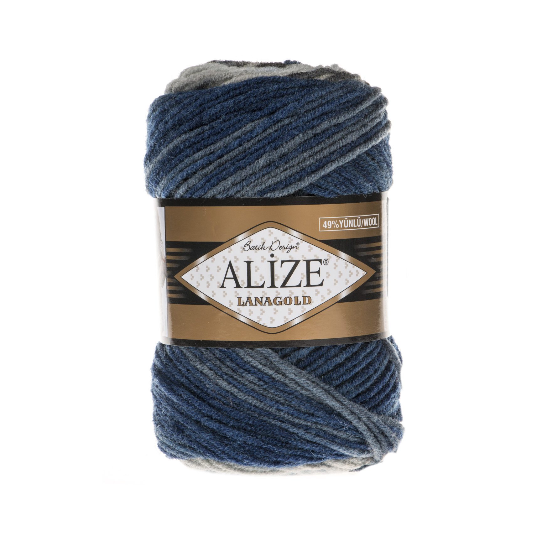 LanaGold batik Alize fir acril multicolor 1600