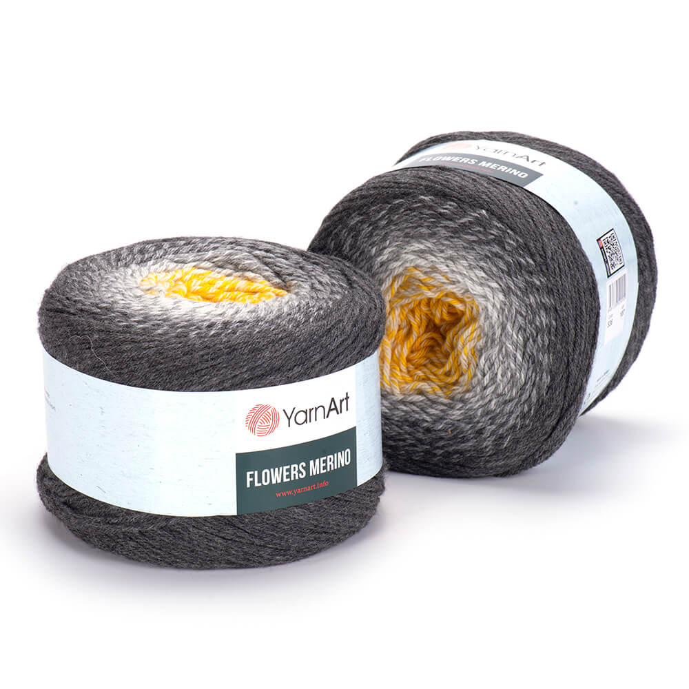 Flowers Merino YarnArt fir acril si lana multicolor 536