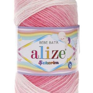 Sekerim bebe batik Alize fir acril multicolor 2126