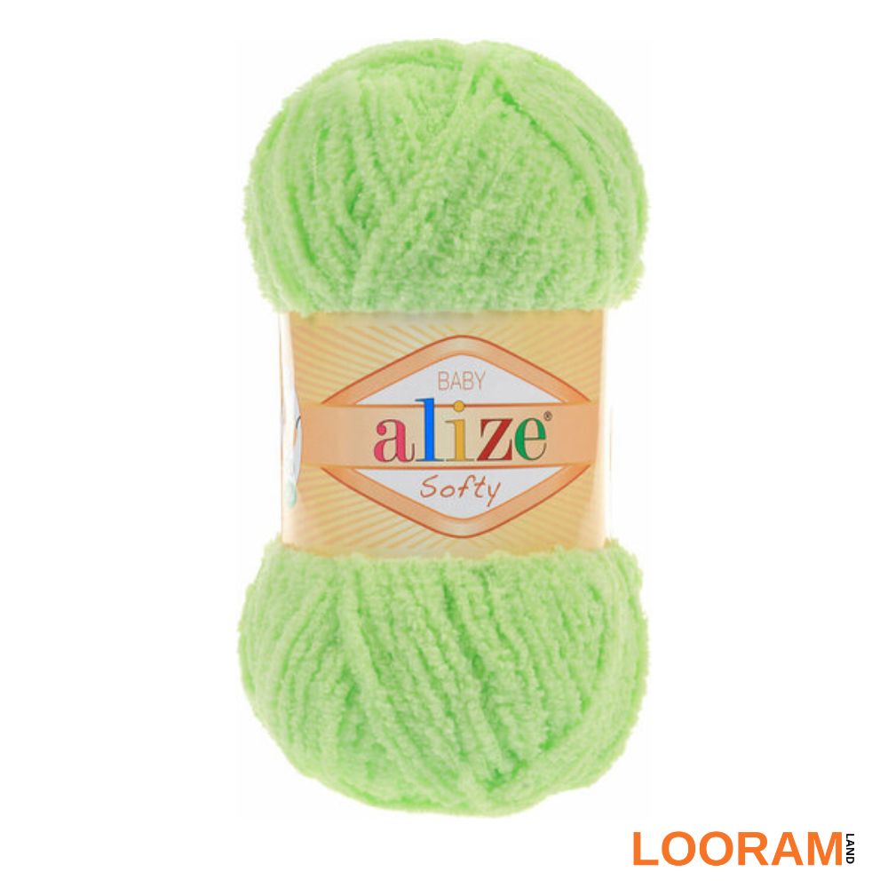 Baby Softy Alize fir pufos verde vernil 41