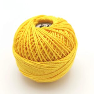 Angelica Românofir fir românesc din bumbac mercerizat galben 1310