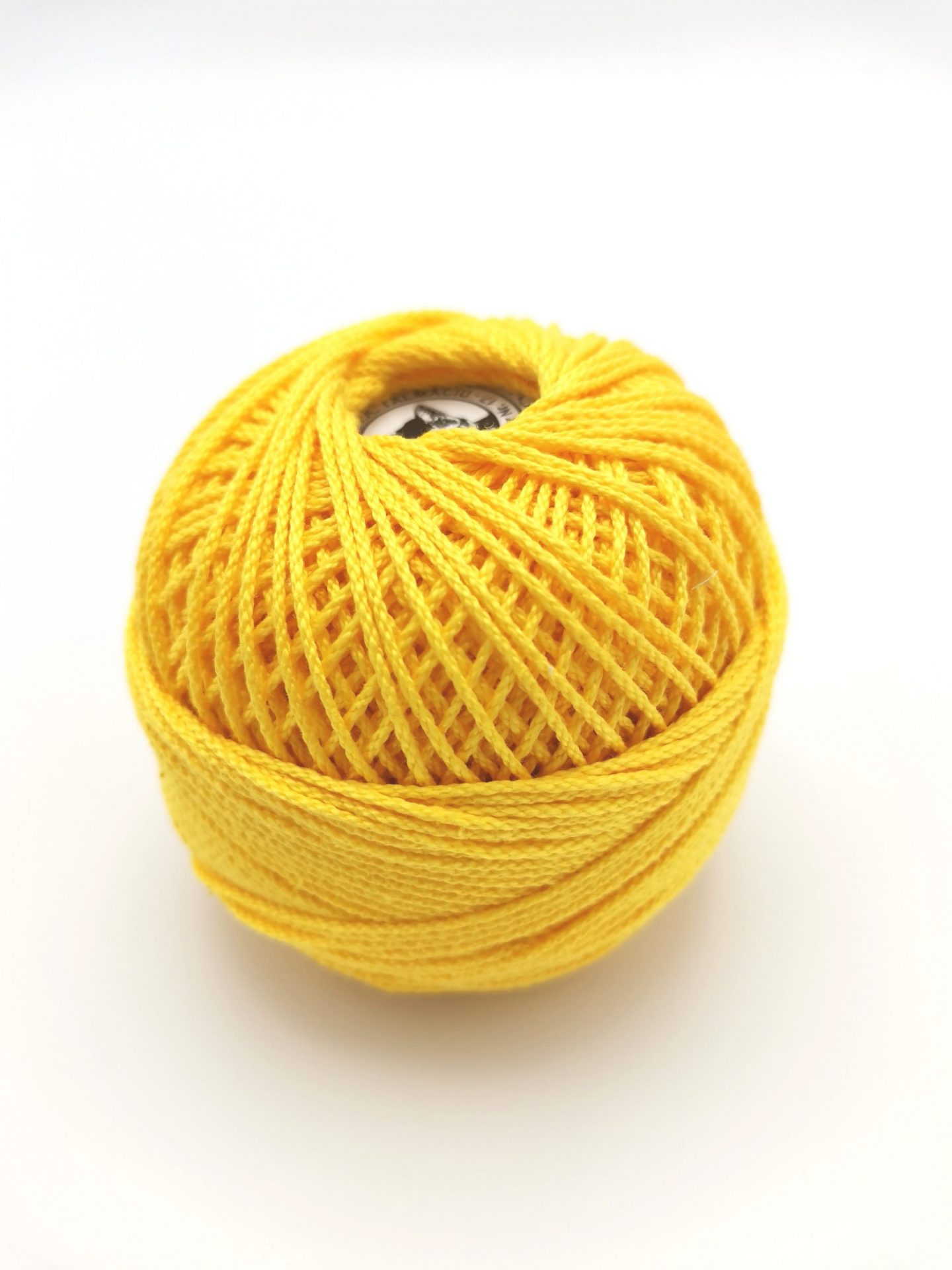 Angelica Românofir fir românesc din bumbac mercerizat galben 1310