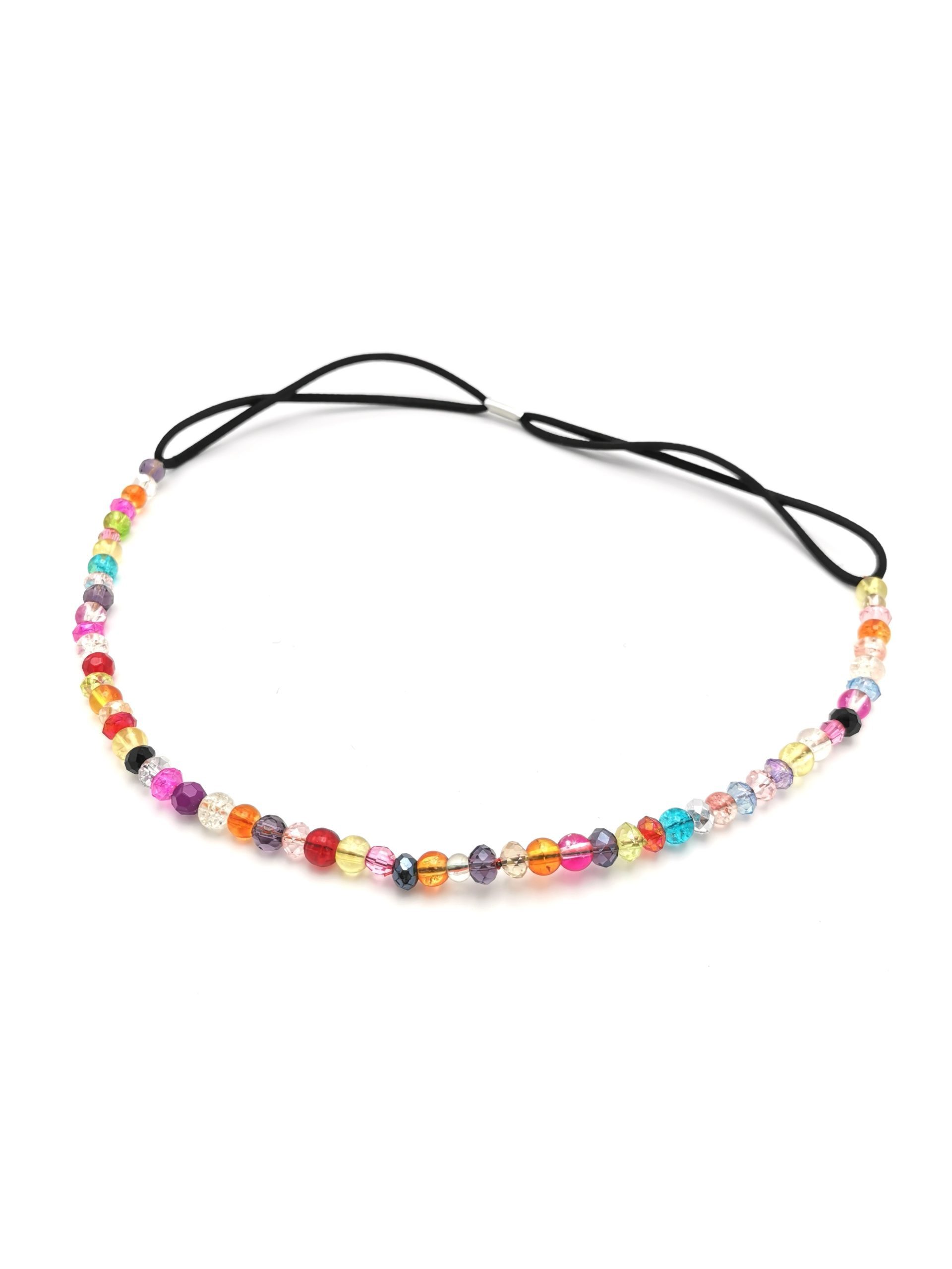 Bentita tip elastic cu margelute