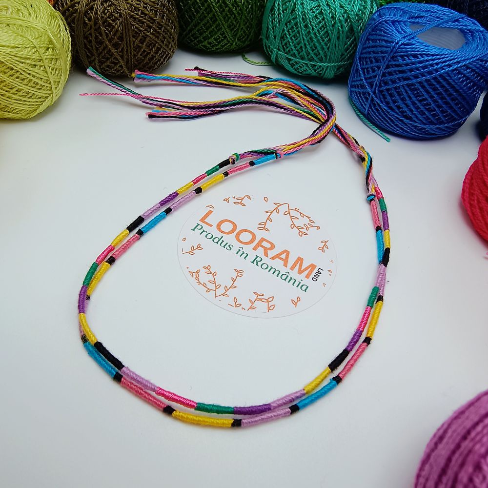 bratara din ata colorata realizata manual ca in vama veche (21)