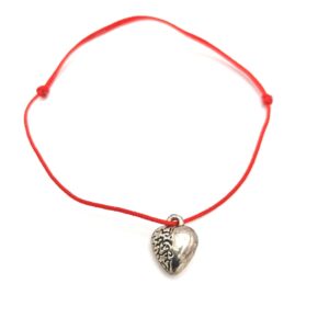 Snur rosu martisor inima