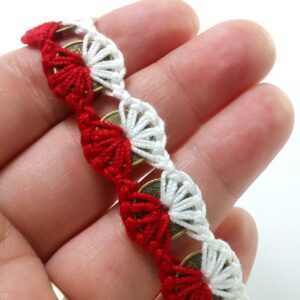 Martisor bratara feng shui cu banuti