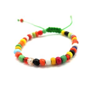 Bratara multicolora din margele pentru copii