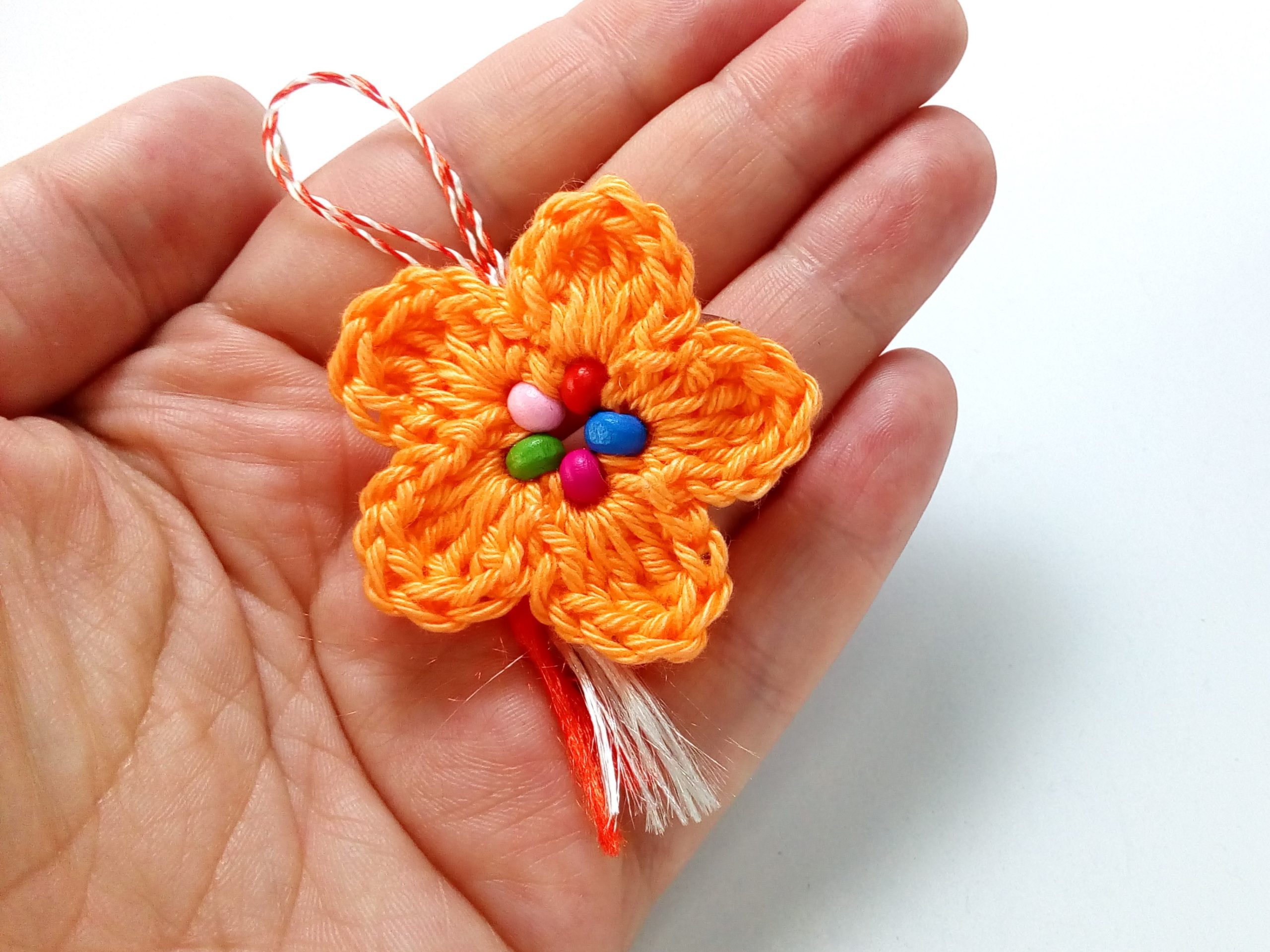 brosa crosetata portocalie (5)