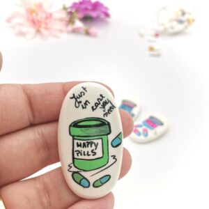 Brosa Happy Pills - just in case - Pe comanda