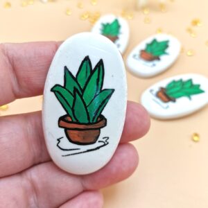 Brosa martisor ALOE VERA