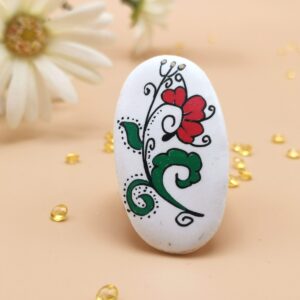 Brosa martisor Floare stilizata