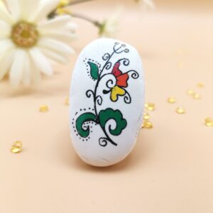 Brosa martisor Floare stilizata