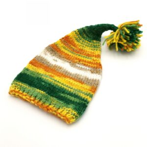 Caciula tricotata manual tip elf 0-2 ani