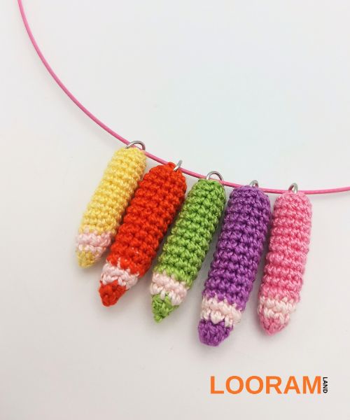 colier creionae colorate crosetate manual cadou profesor (7)