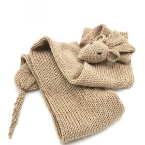 Fular tricotat soricel - pe comanda