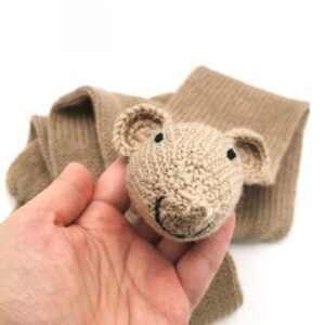 Fular tricotat soricel