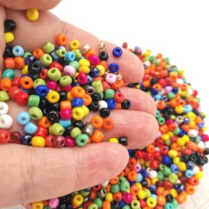 Margele de nisip mix multicolor cod M1 4 mm