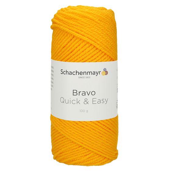 Bravo Quick & Easy Schachenmayr fir acril galben 8210
