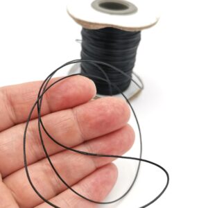 Snur negru cerat 0.5 mm 10 m