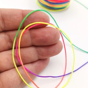 Snur shamballa multicolor 0.8 mm 10 m