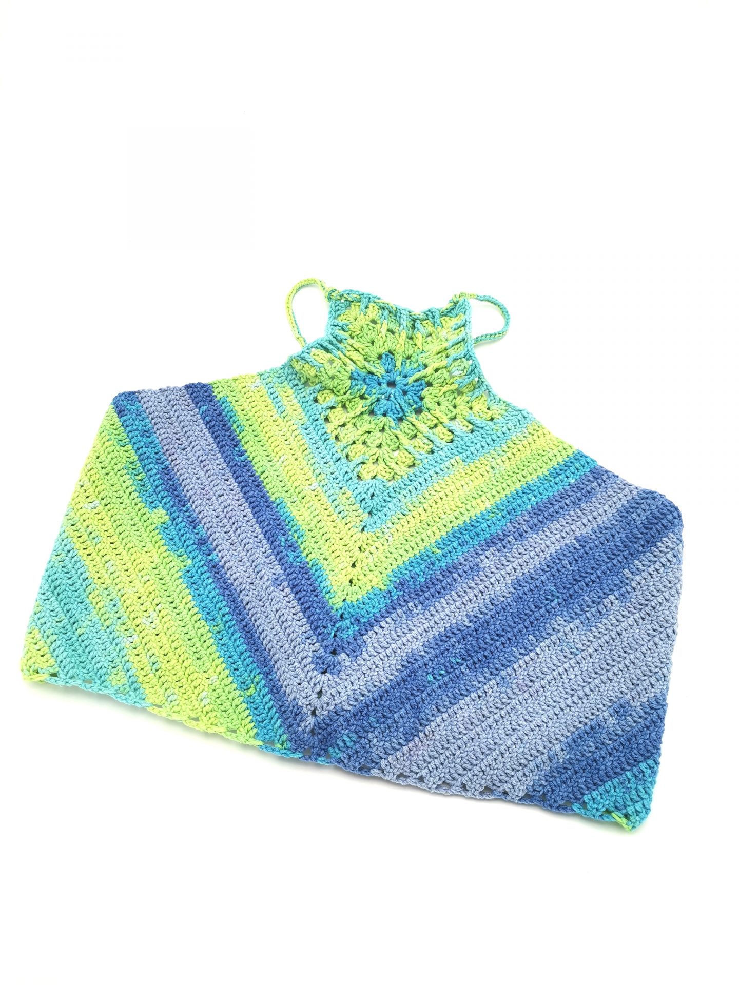 Top crosetat multicolor